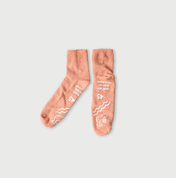 Plant Dyed Dozume Short Socks Tulip