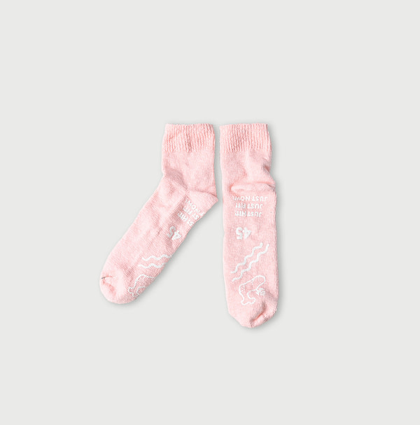 Plant Dyed Dozume Short Socks Cherry Blossom
