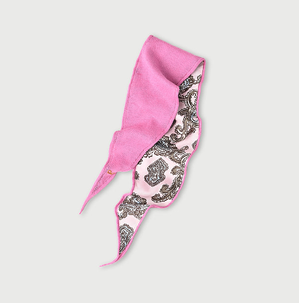 Silk x Super Gauze Hair Band Pink