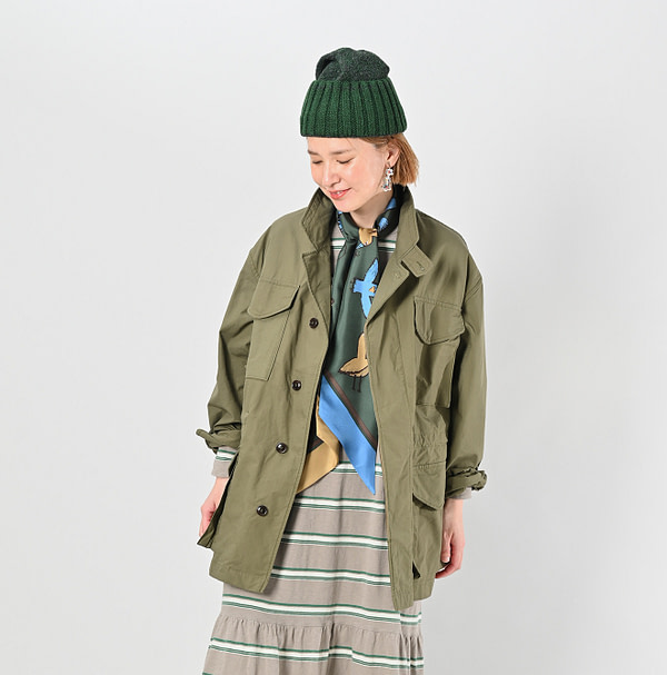 PEPE Bird Silk Kelp Female Model