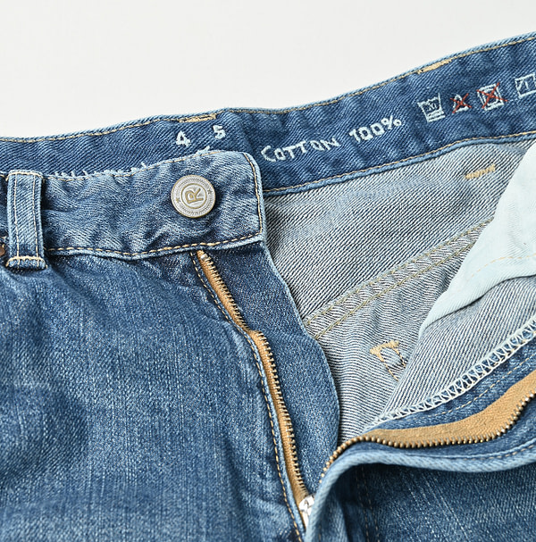 Rye Mugi Denim Charlotte Patchwork Skirt Syou Detail