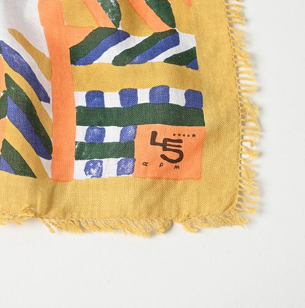 Aya Fleur Chambre Print Furoshiki Detail