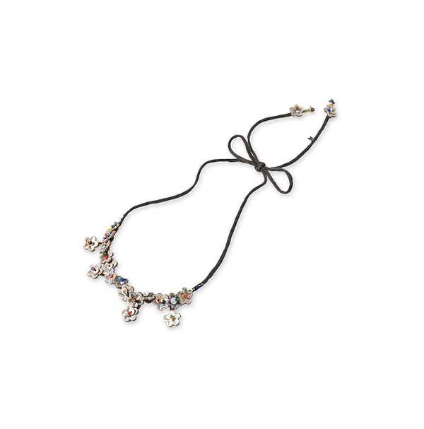 Brown Shell de Fleur Choker