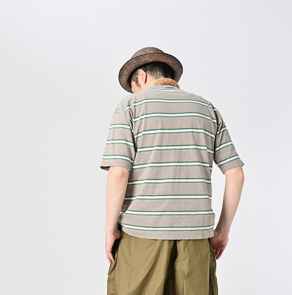 Border Tenjiku 908 45 Star T-shirt Male Model