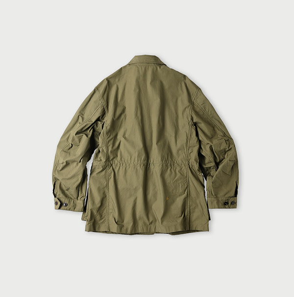 Rip Stop R45 Jacket Gray Back