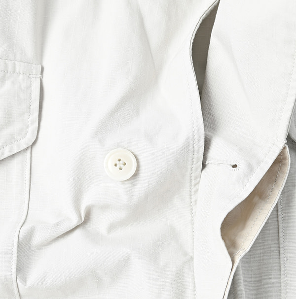 Rip Stop R45 Jacket Gray Detail