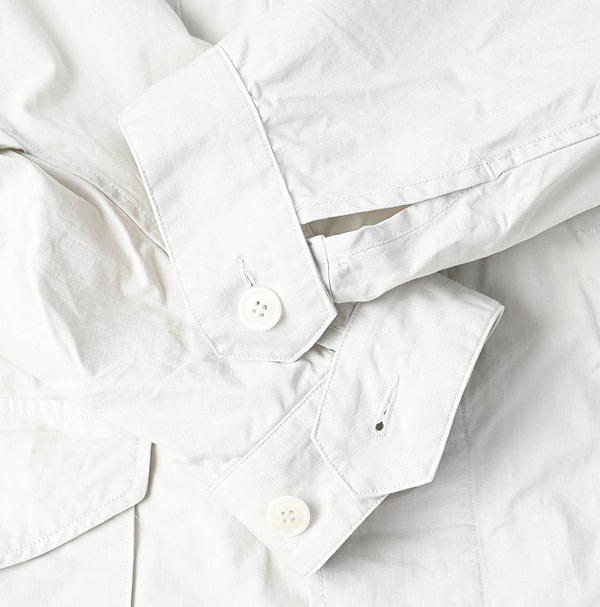 Rip Stop R45 Jacket Gray Detail