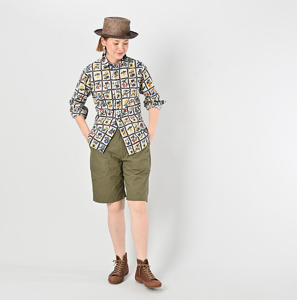 Ripstop 908 Baker Short Pants Female Model