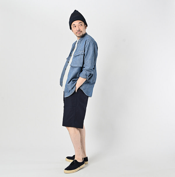 Ripstop 908 Baker Short Pants Male Model