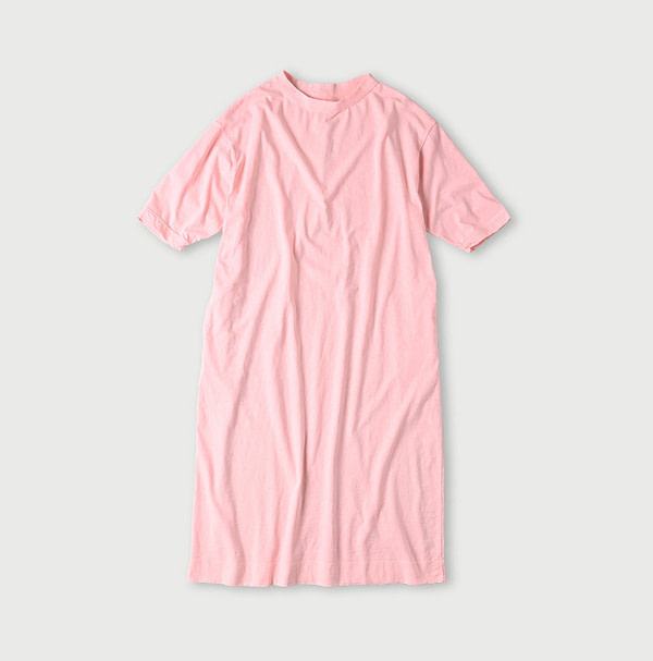 Tenjiku 45 Star Half Sleeve Dress Pink