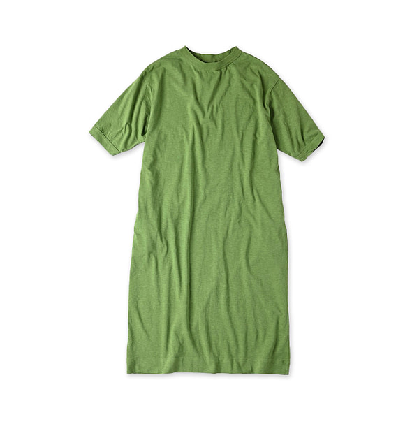 Tenjiku 45 Star Half Sleeve Dress Green