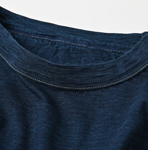 Indigo Tenjiku 908 45 Star T-shirt Detail