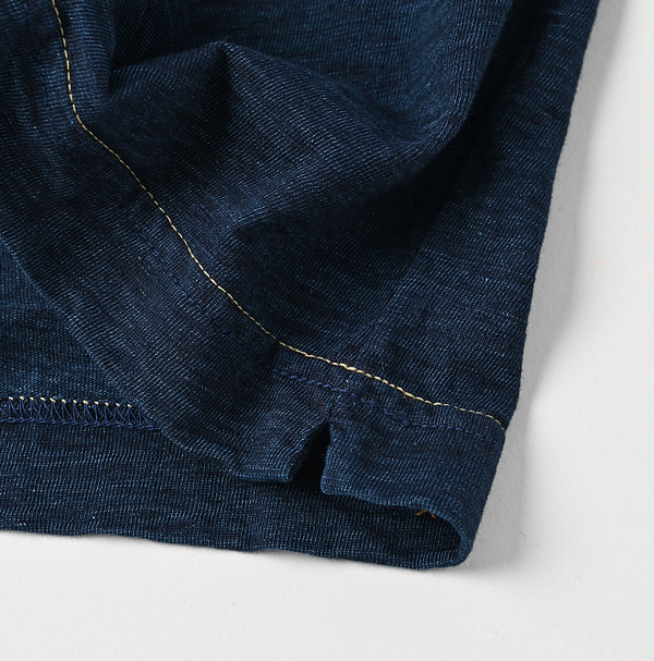 Indigo Tenjiku 908 45 Star T-shirt Detail