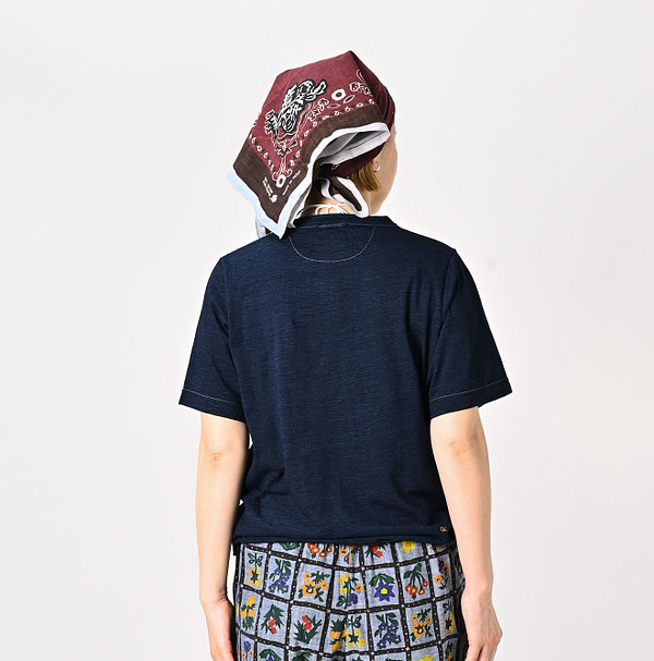 Indigo Tenjiku 908 45 Star T-shirt Female Model