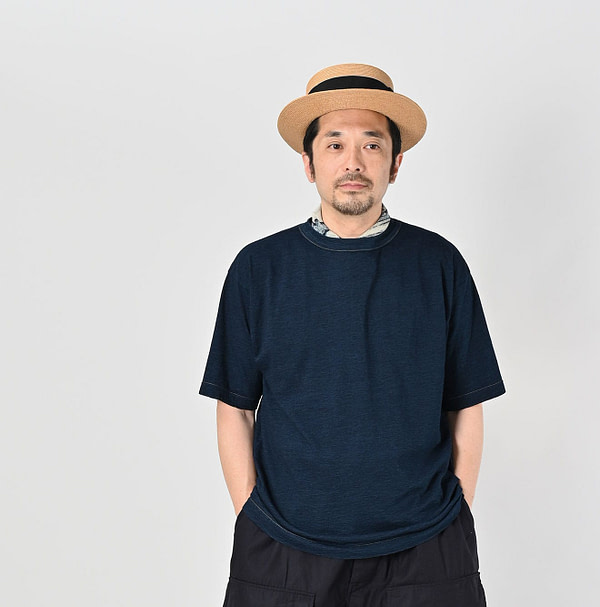 Indigo Tenjiku 908 45 Star T-shirt Male Model