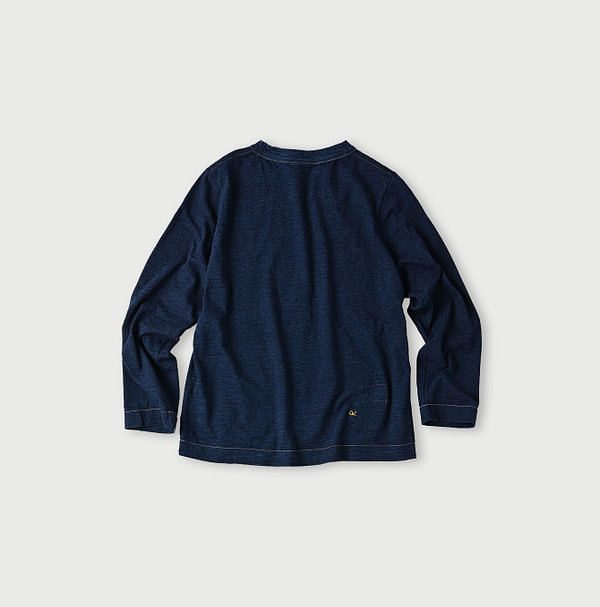 Indigo Tenjiku Square T-shirt Back