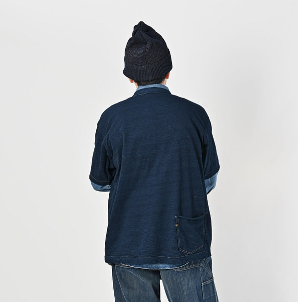 Indigo Tenjiku 908 Ocean T-shirt Male Model