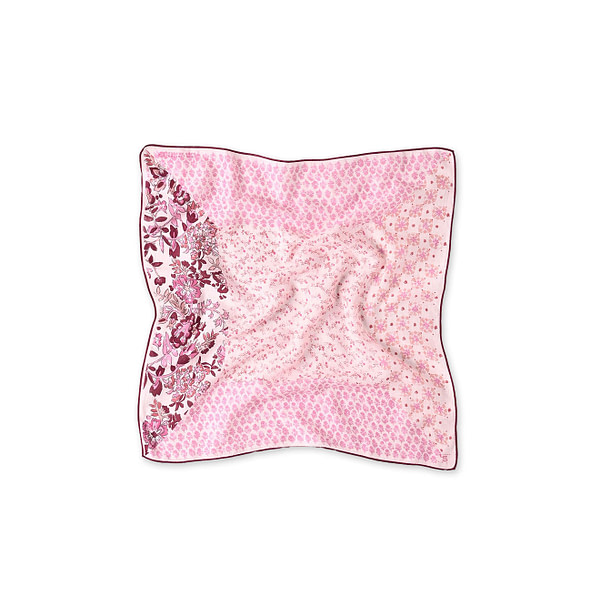 Pink Cherry Blossom Trio Supima Patchwork Flower Bandana