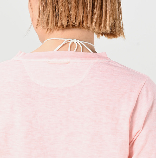 Sakura Dyed 908 45 Star T-shirt Detail