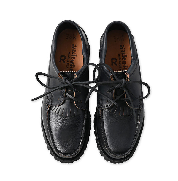 YUKETEN x 45R Cordovan Blucher Cortina Sole Black