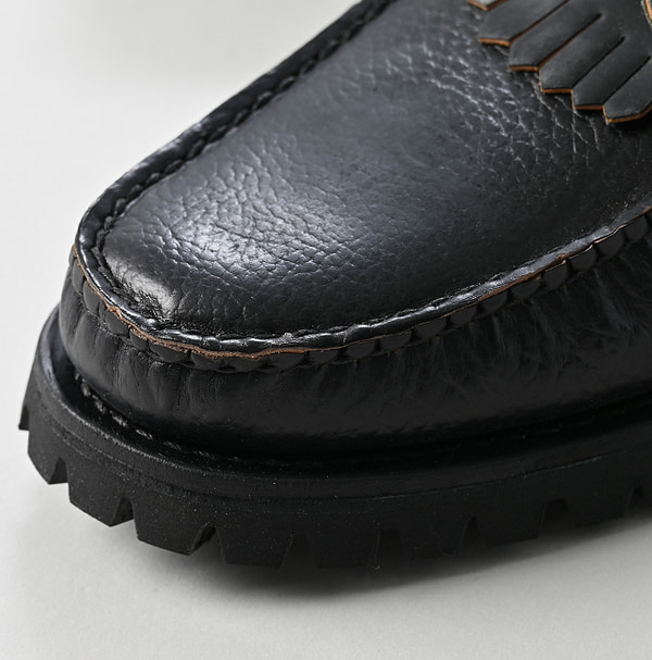 YUKETEN x 45R Cordovan Blucher Cortina Sole Detail