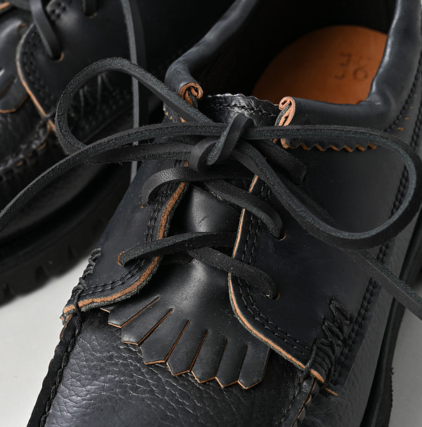 YUKETEN x 45R Cordovan Blucher Cortina Sole Detail