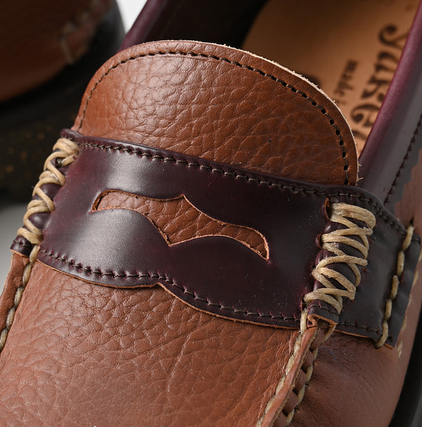 YUKETEN x 45R Cordovan Loafer Cortina Sole Detail