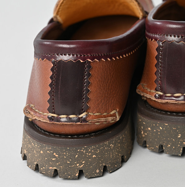 YUKETEN x 45R Cordovan Loafer Cortina Sole Detail