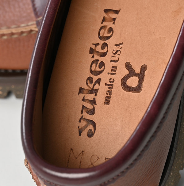 YUKETEN x 45R Cordovan Loafer Cortina Sole Detail