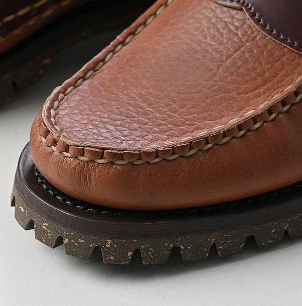 YUKETEN x 45R Cordovan Loafer Cortina Sole Detail