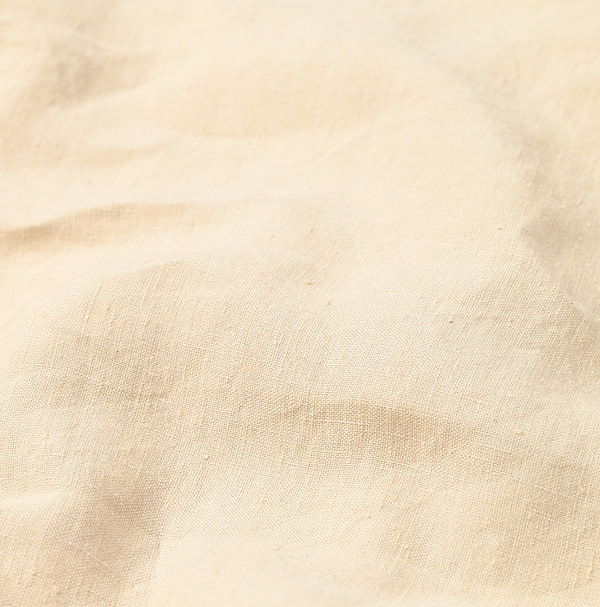 Indian Dozume Linen Puff Blouse Detail