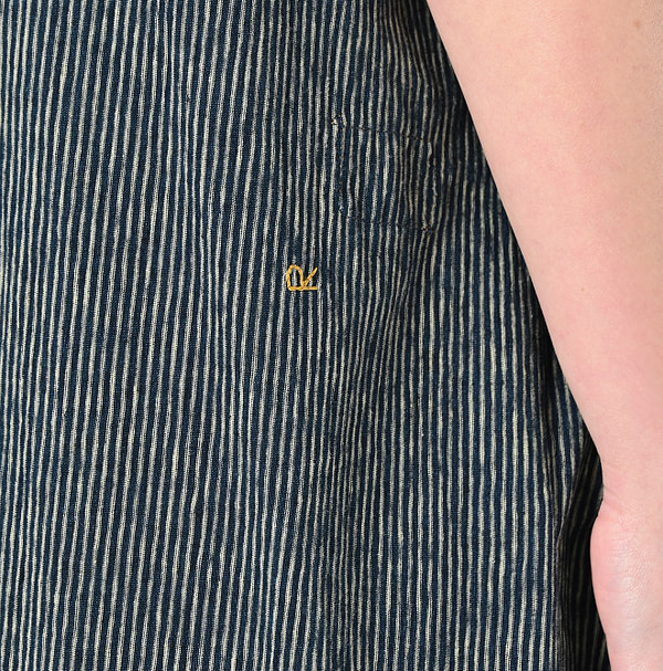 Indigo Hickory Tenjiku Dress Detail