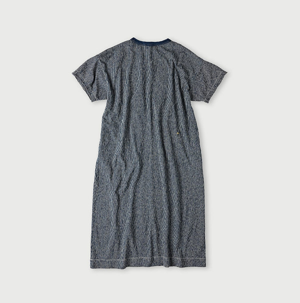 Indigo Hickory Tenjiku Dress Back