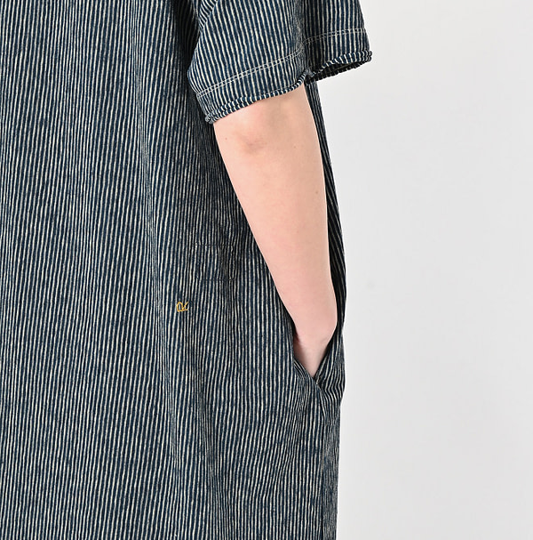 Indigo Hickory Tenjiku Dress Detail