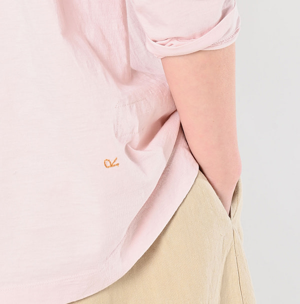 Supima Tenjiku Flare T-shirt Detail