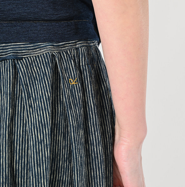 Indigo Hickory Tenjiku Bloomer Pants Detail