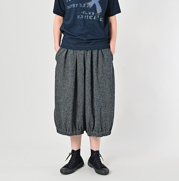 Indigo Hickory Tenjiku Bloomer Pants Female Model