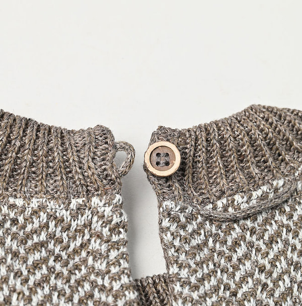 Linen Herringbone Knitsew Camisole Detail