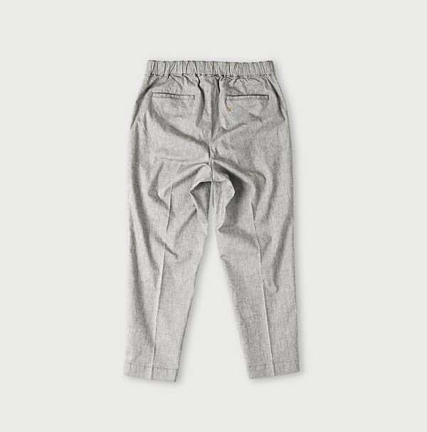 Cotton Linen OX Stretch Sabrina Slacks Back
