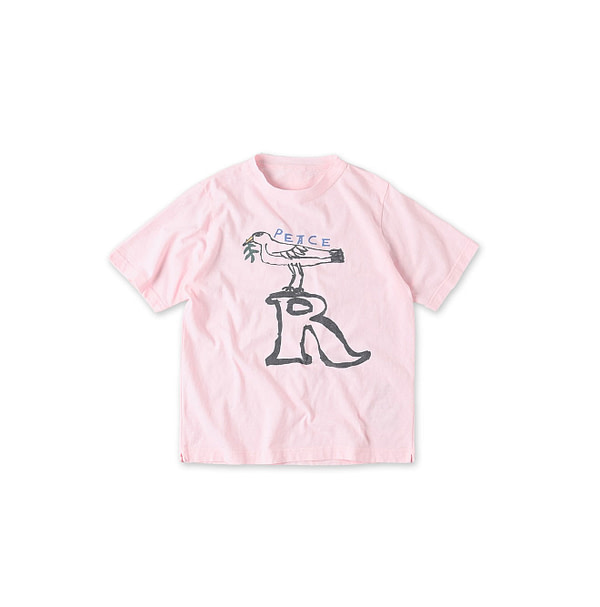 Peace Bird 908 45 Star T-shirt Pink
