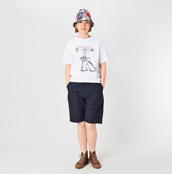 Peace Bird 908 45 Star T-shirt Female Model