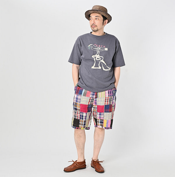 Peace Bird 908 45 Star T-shirt Male Model