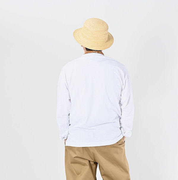 Supima Tenjiku 908 Star Long Sleeve T-shirt Male Model