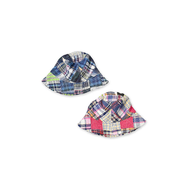Indian Linen Madras Patchwork Hat