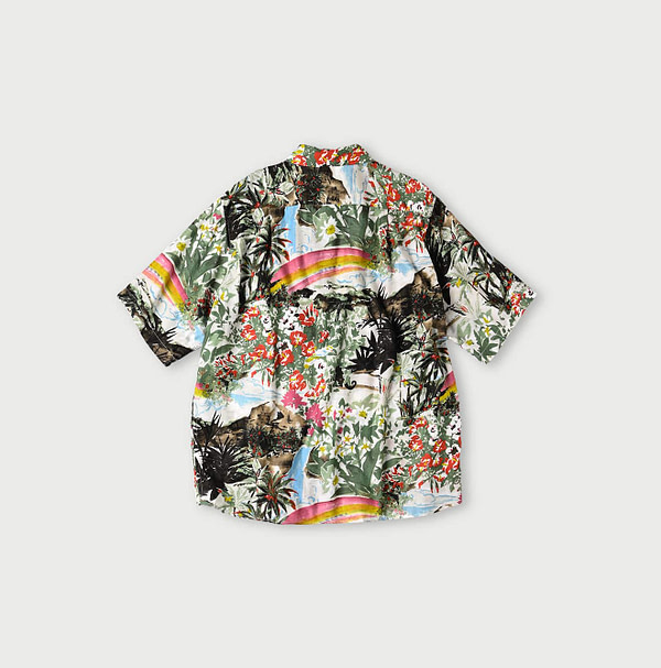 Irie Aloha Print LeiLei Shirt MEN Back