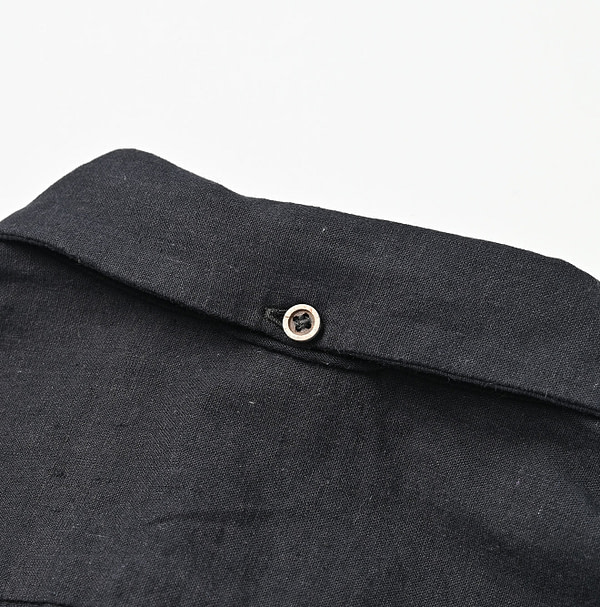 Indian Khadi OX Ocean Half Sleeve Shirt MEN Detail