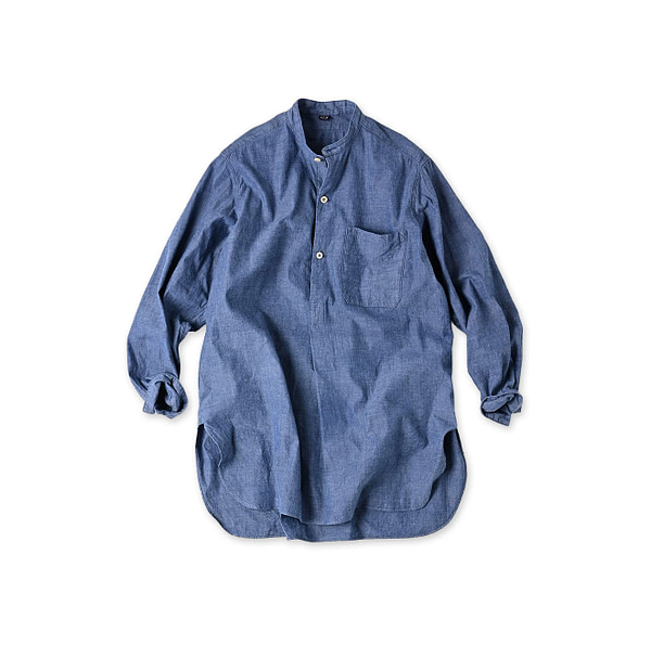 Ai Indian Khadi OX 908 Stand Collar Grandpa Pull Shirt