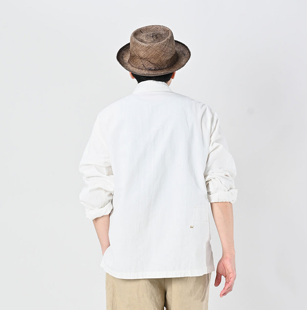 Indian Khadi OX 908 Clover Knot Shirt Male Model