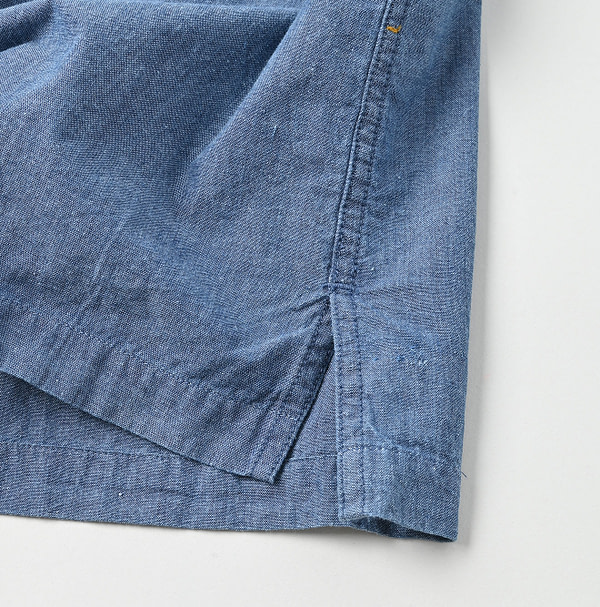 Ai Indian Khadi OX 908 Clover Knot Shirt Detail