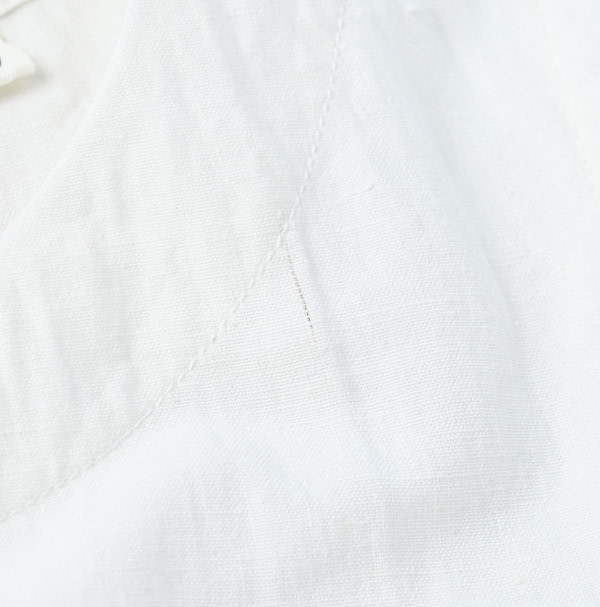 Indian Khadi OX Sleeveless Poyon Dress Detail